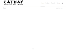 Tablet Screenshot of cathayimporters2000.com